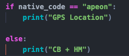 Python Code, Codey-B, GPS Location